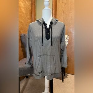LRL Lauren Jeans Co by Ralph Lauren Women’s Pullover Hoodie Sweater Size Large